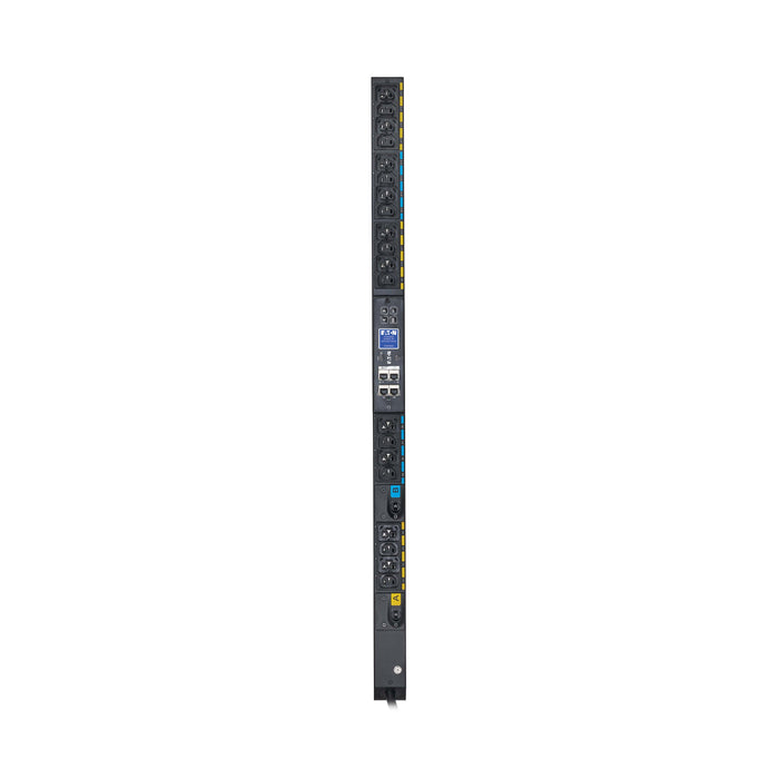 Eaton EVMAL630B Single-Phase Managed Rack PDU G4, 208V, 20 Outlets, 24A, 5.8kW, L6-30P, 10 ft. Cord, 0U Vertical