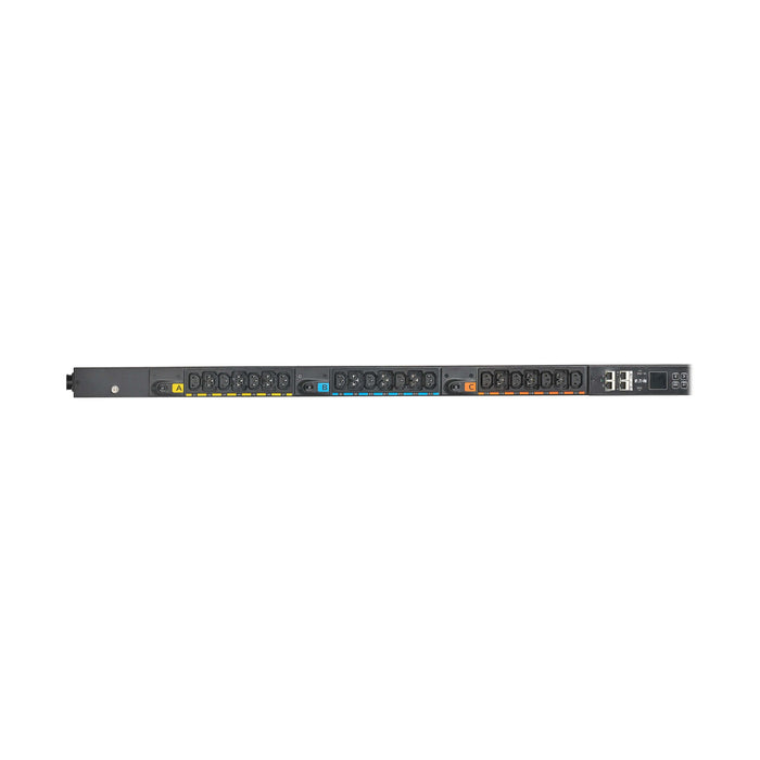 Eaton Universal-Input Metered PDU G4, 208V/415V, 42 Outlets, End-Entry, 72-Inch 0U Vertical