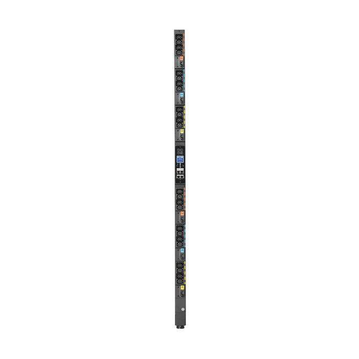Eaton Metered Outlet Rack PDU G4, 0U 32U, 24 Outlets (12 C13 / 12 C39), Universal Input, 5–23kW, Front Entry