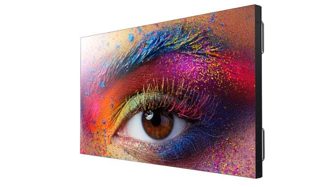 Christie FHD554-X | 55” FHD 500-nit, ultra-narrow bezel LCD video wall CHRISTIE