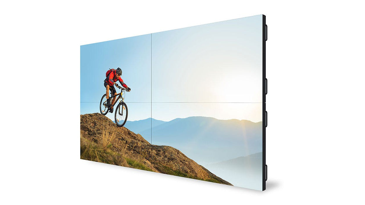 Christie FHD554-XZ-R | 55” FHD 500 nit sub-1mm bezel LCD video wall panel with remote power. CHRISTIE