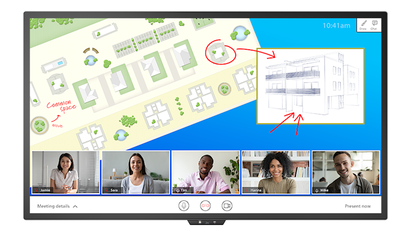 Planar HB Series Huddle Board | 4K Touch Screen Collaboration Displays Planar