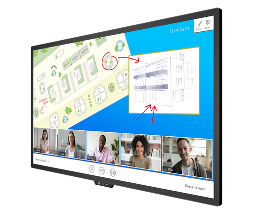 Planar HB Series Huddle Board | 4K Touch Screen Collaboration Displays Planar