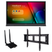 ViewSonic  IFP6552-E1 - 65" 4K Touch Enabled ViewBoard Smart Display with WiFi Adapter and Fixed Wall Mount VIEW