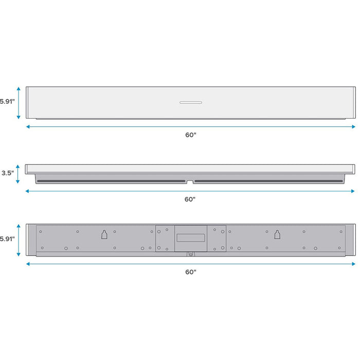 Nureva/HDL300-W |  audio conferencing system, White, For Spaces up to 25'x25' - White Nureva