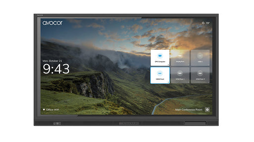 Avocor 86" Interactive Large Format Display Solution AVOCOR TECHNOLOGIES USA