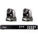 Lumens Media Processor Bundle LC200 with 2 PTZ Cameras LUMENS