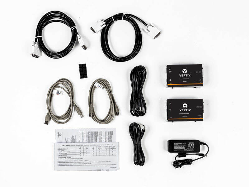 VERTIV AVOCENT LV4000,IP KVM EXTENDER,DVI,DUAL VGA, USB, AUDIO (LV4020P-001) VERTIV