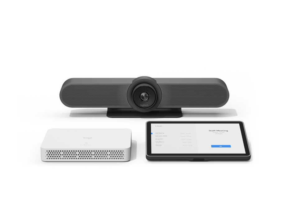 MAKE VIDEO COLLABORATION EASIER BY ADDING LOGITECH TAP IP TOUCH CONTROLLER, ROOM LOGITECH