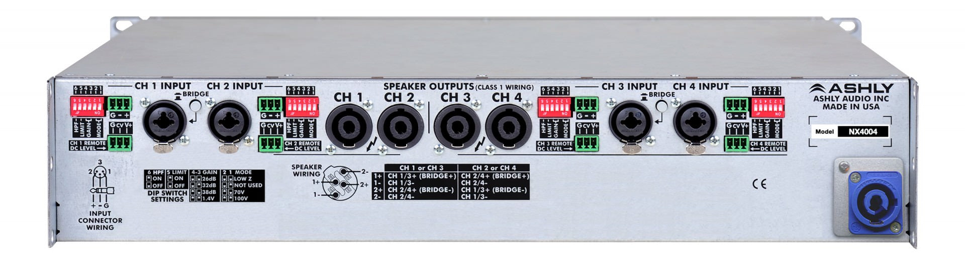 Ashly | nX Multi-Mode Power Amplifier Ashly