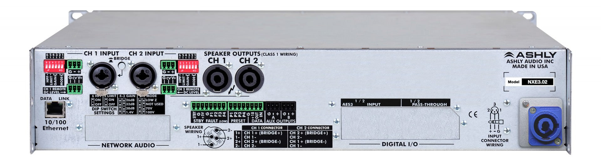 Ashly | nXe multi-mode Power Amplifier Ashly