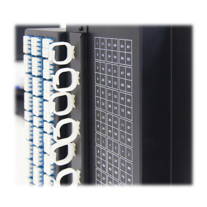 Eaton Tripp Lite Mini Robotic Fiber Panel, 204 LC Multimode Ports, 7U, TAA (NRFP-204MM-MINI)