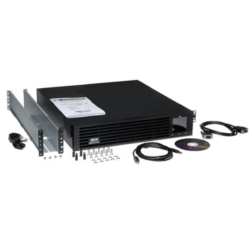 Eaton Tripp Lite SmartPro 2.2kVA 1.92kW 120V TAA Line-Interactive UPS, 2U Rack/Tower, Extended Run, LCD, USB, DB9