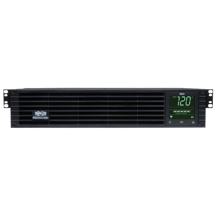 Eaton Tripp Lite SmartPro 3kVA 2.88kW 120V TAA Line-Interactive Sine Wave UPS, 2U Rack/Tower, Extended Runtime, LCD, USB, DB9, Network Card Option
