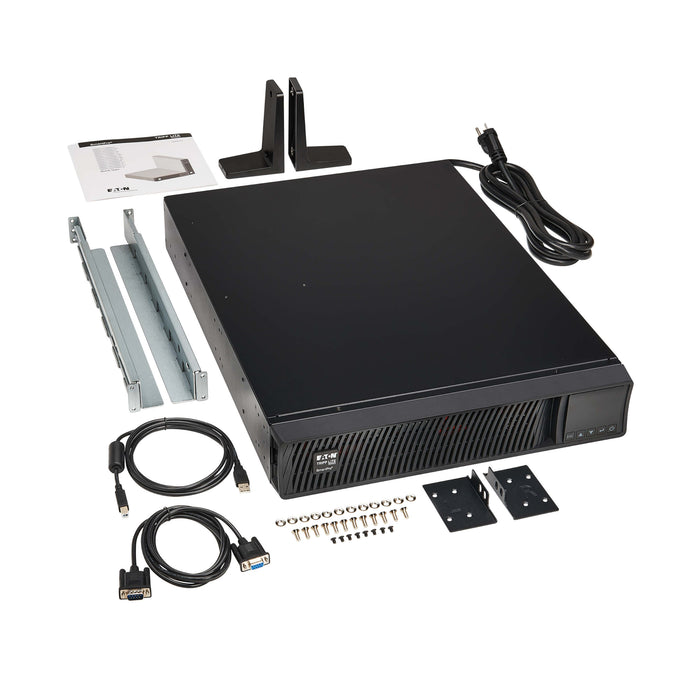 Eaton Tripp Lite SmartPro 1950VA 1950W 120V 2U Rack/Tower UPS with LCD, USB, DB9, 7 Outlets, Line-Interactive Sine Wave