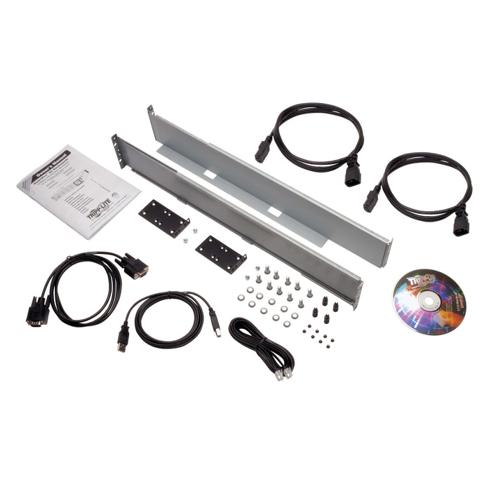 Eaton Tripp Lite SmartPro 230V 2.2kVA 1.92kW Line-Interactive Sine Wave UPS, 2U Rack/Tower, Extended Runtime, LCD, USB, DB9, Network Options