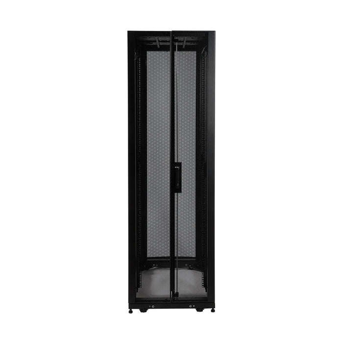 Eaton Tripp Lite SmartRack SR42UB1032 42U Standard-Depth Enclosure Cabinet with Threaded 10-32 Mounting Holes, Doors & Side Panels