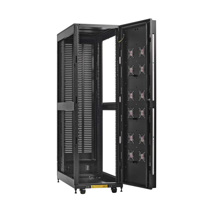 Eaton Tripp Lite SmartRack SR42UBEIS 42U Standard-Depth Rack Enclosure Cabinet for Harsh Environments – IP54 Rated, Filtered, Fan-Cooled
