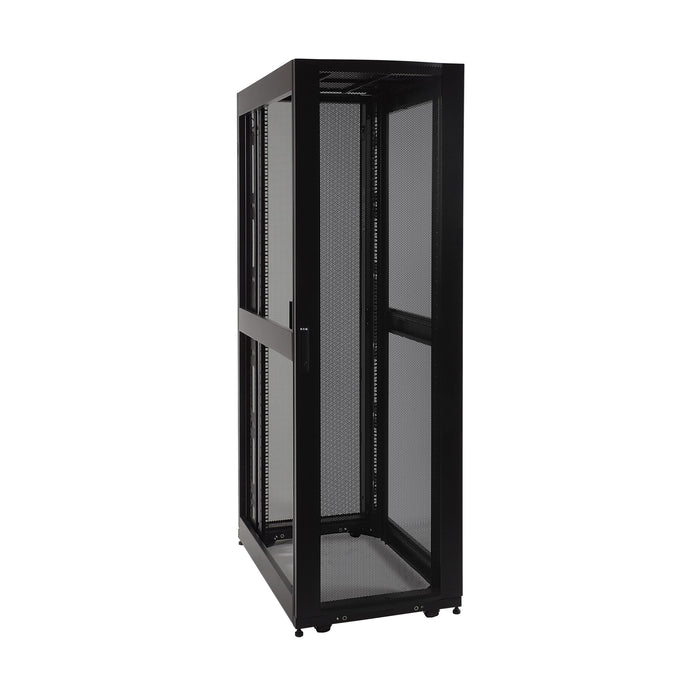 Eaton Tripp Lite SmartRack SR42UBMD 42U Mid-Depth Rack Enclosure Cabinet with Doors & Side Panels