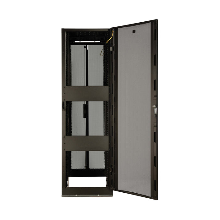 Eaton Tripp Lite SmartRack SR42UBZ4 42U Seismic-Certified Standard-Depth Rack Enclosure Cabinet with Doors & Side Panels