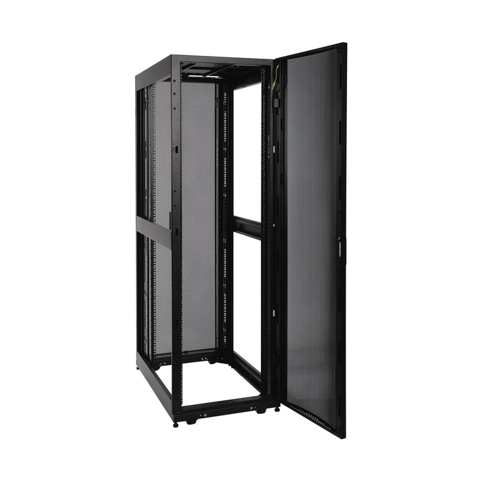 Eaton Tripp Lite 45U SmartRack Standard-Depth Server Rack Enclosure Cabinet with Doors & Side Panels