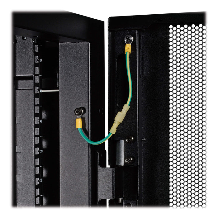 Eaton Tripp Lite SmartRack 48U Extra-Wide Deep Rack Enclosure Cabinet with Doors & Side Panels