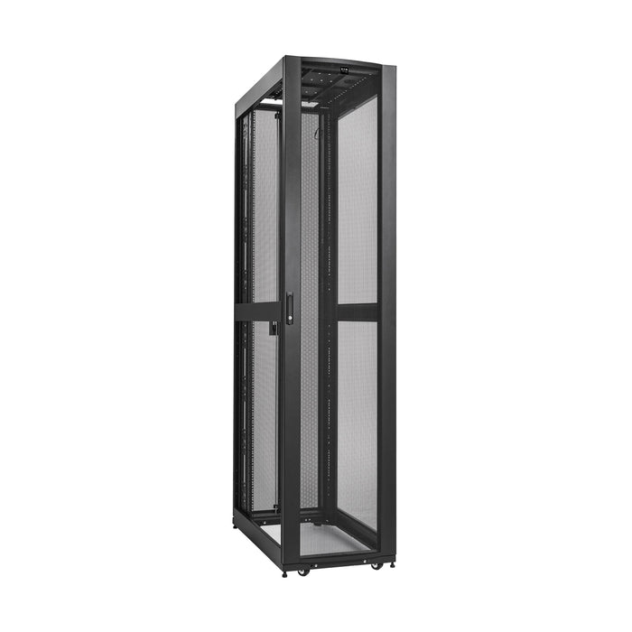 Eaton Tripp Lite SmartRack SR52UB 52U Standard-Depth Rack Enclosure Cabinet, Black, Fully Assembled