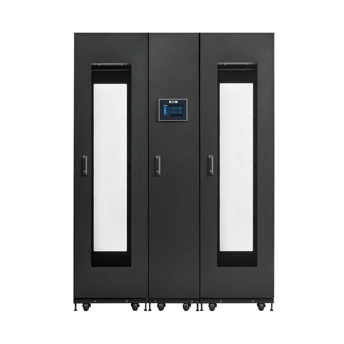 Eaton SmartRack Modular Data Center – 2x 44U Racks with 25 kW In-Row Cooling Unit