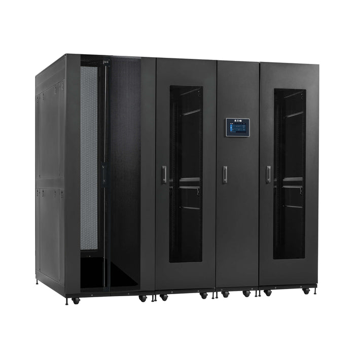 Eaton SmartRack Modular Data Center – 2x 44U Racks, 25 kW Cooling, Service Enclosure