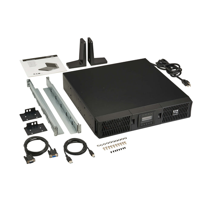 Eaton Tripp Lite SmartOnline 1500VA 1350W 120V 2U Double-Conversion UPS with LCD, Extended Run, USB/DB9, 8 Outlets