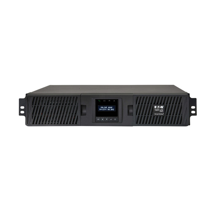 Eaton Tripp Lite SmartOnline 1500VA 1350W 120V Double-Conversion UPS, 2U Rack/Tower, 8 Outlets, LCD, TAA Compliant