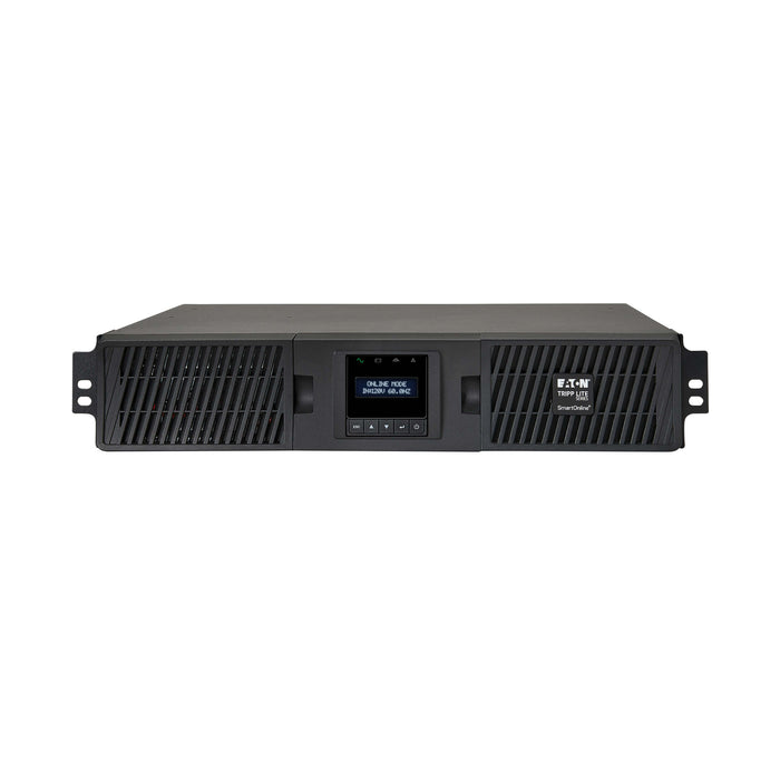 Eaton Tripp Lite SmartOnline 2000VA 1800W 120V 2U Rack/Tower UPS with LCD, USB, Extended Runtime Option
