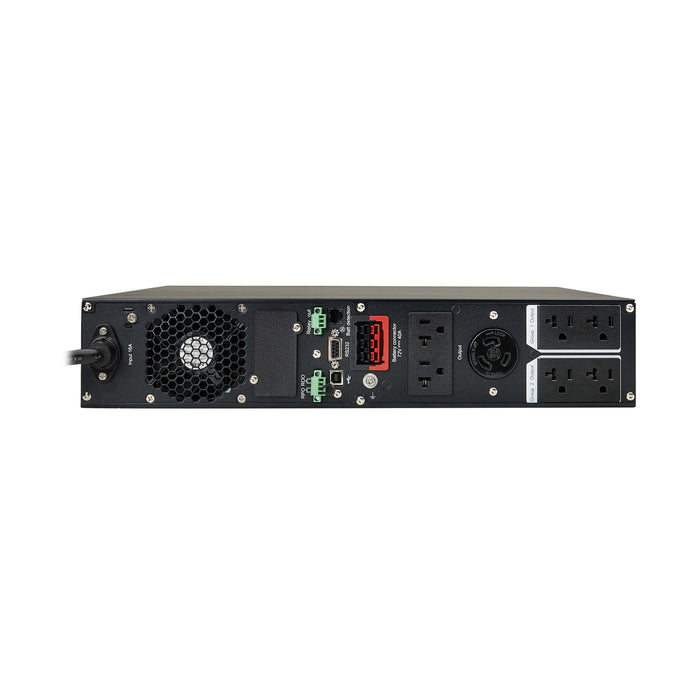 Eaton Tripp Lite SmartOnline 2000VA 1800W 120V 2U Rack/Tower UPS with LCD, USB, Extended Runtime Option