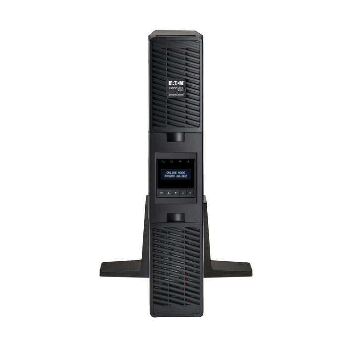 Eaton Tripp Lite SmartOnline 2000VA 1800W 2U Rack/Tower Double-Conversion UPS, 120V, LCD, TAA Compliant – SU2200RTXLCD2UTAA