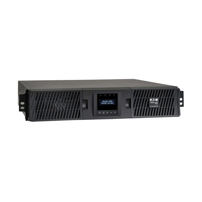 Eaton Tripp Lite SmartOnline 2000VA 1800W 120V Double-Conversion UPS, 2U Rack/Tower, LCD, Extended Run, Network Card, USB, DB9 - SU2200RTXLCDN