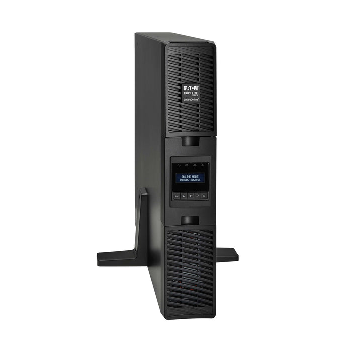 Eaton Tripp Lite SmartOnline 2000VA 1800W 120V Double-Conversion UPS, 2U Rack/Tower, LCD, Extended Run, Network Card, USB, DB9 - SU2200RTXLCDN