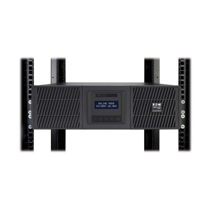 Eaton Tripp Lite SmartOnline 5000VA 208V 3U Double-Conversion UPS with Network Card, Extended Run