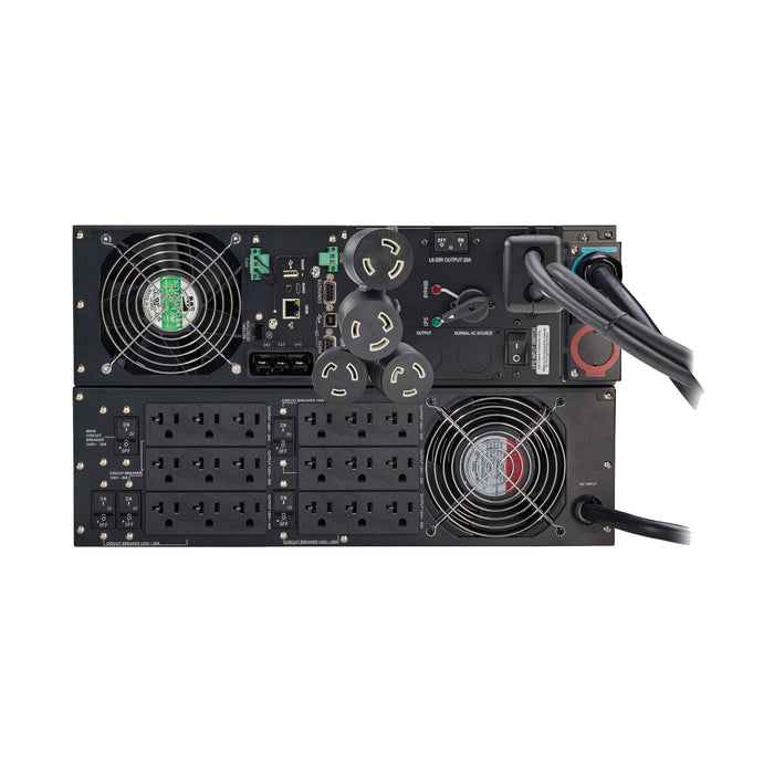 Eaton Tripp Lite SmartOnline 5000VA 120/208V UPS w/ Stepdown Transformer & Bypass, 6U, Network Card