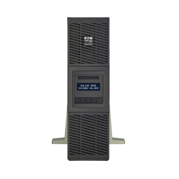 Eaton Tripp Lite SmartOnline SU6000RTMB 6kVA 5.4kW 208V Online UPS with Maintenance Bypass, Network Card, 3U Rack/Tower