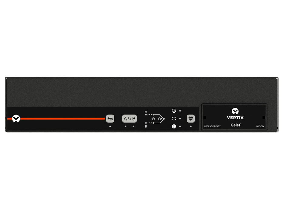 Vertiv Geist VA1N2200 rPDU – 20 x NEMA 5-20R, Basic Horizontal Rack PDU, 120V AC, 20A, Hot-Swappable