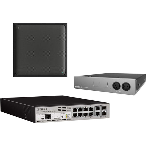 Yamaha AD-CG-B-NS - ADECIA Ceiling Bundle with Microphone, Audio Processor, and Network Switch Yamaha