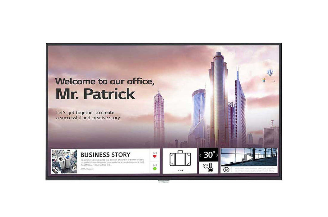 LG 65” UH5F-H Series Slim UHD IPS Digital Signage LG