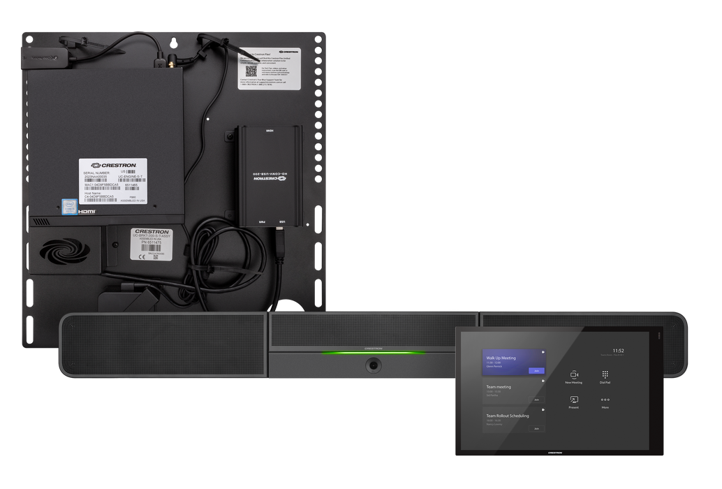 Crestron  UC-B30-T-WM KIT - Flex Small Room Conference System with Video Soundbar and Wall Mounted Control Interface for Microsoft Teams® Rooms CRESTRON ELECTRONICS, INC.
