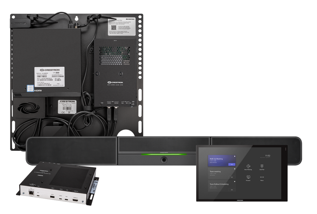 Crestron  UC-BX30-T-WM KIT - Flex Advanced Wall Mount Small Room Video Conference System for Microsoft Teams Rooms with Wall Mountable Panel CRESTRON ELECTRONICS, INC.