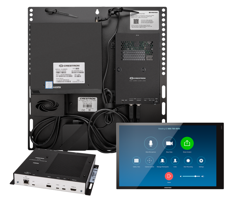 Crestron  UC-CX100-Z-WM KIT - Flex Advanced Video Conference System Integrator Kit with a Wall Mounted Control Interface for Zoom Rooms™ Software CRESTRON ELECTRONICS, INC.