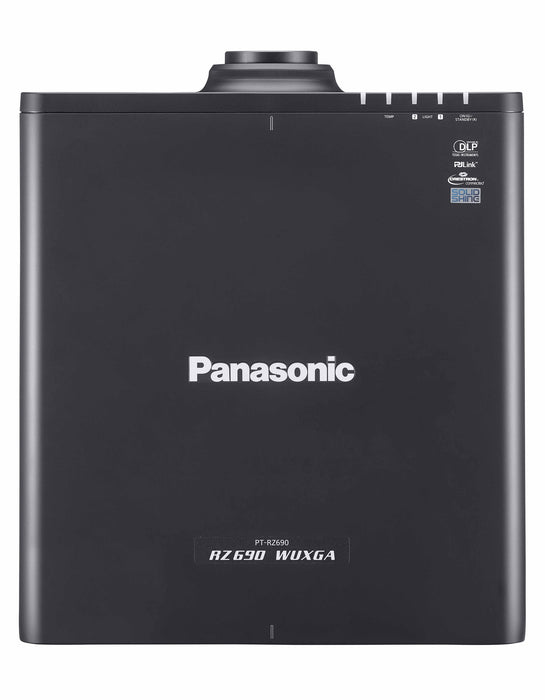 Panasonic PT-RZ690L | 6,000 LUMENS, LASER, WUXGA RESOLUTION (1,920 X 1,200), 4K INPUT, 1DLP PROJECTOR, Panasonic