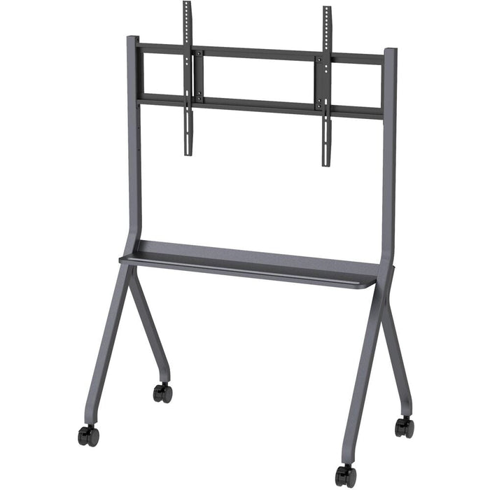 MaxHub Mobile Stand for Flat Panel, maximum load 100KG 55"/65"75"/86", Black MaxHub