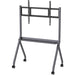 MaxHub Mobile Stand for Flat Panel, maximum load 100KG 55"/65"75"/86", Black MaxHub